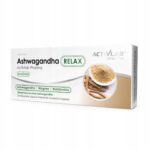 Ashwagandha RELAX z melatoniną i magnezem  x 60 kapsułek